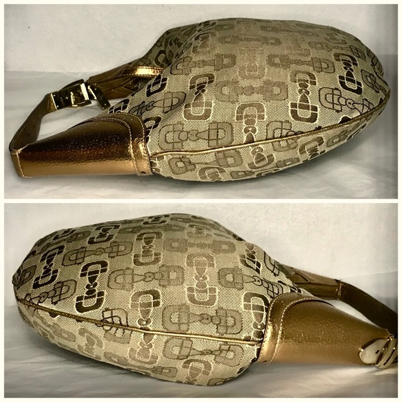 🌟 Limited Edition 🌟 GUCCI Canvas Horsebit Hobo - Picture 2 of 8